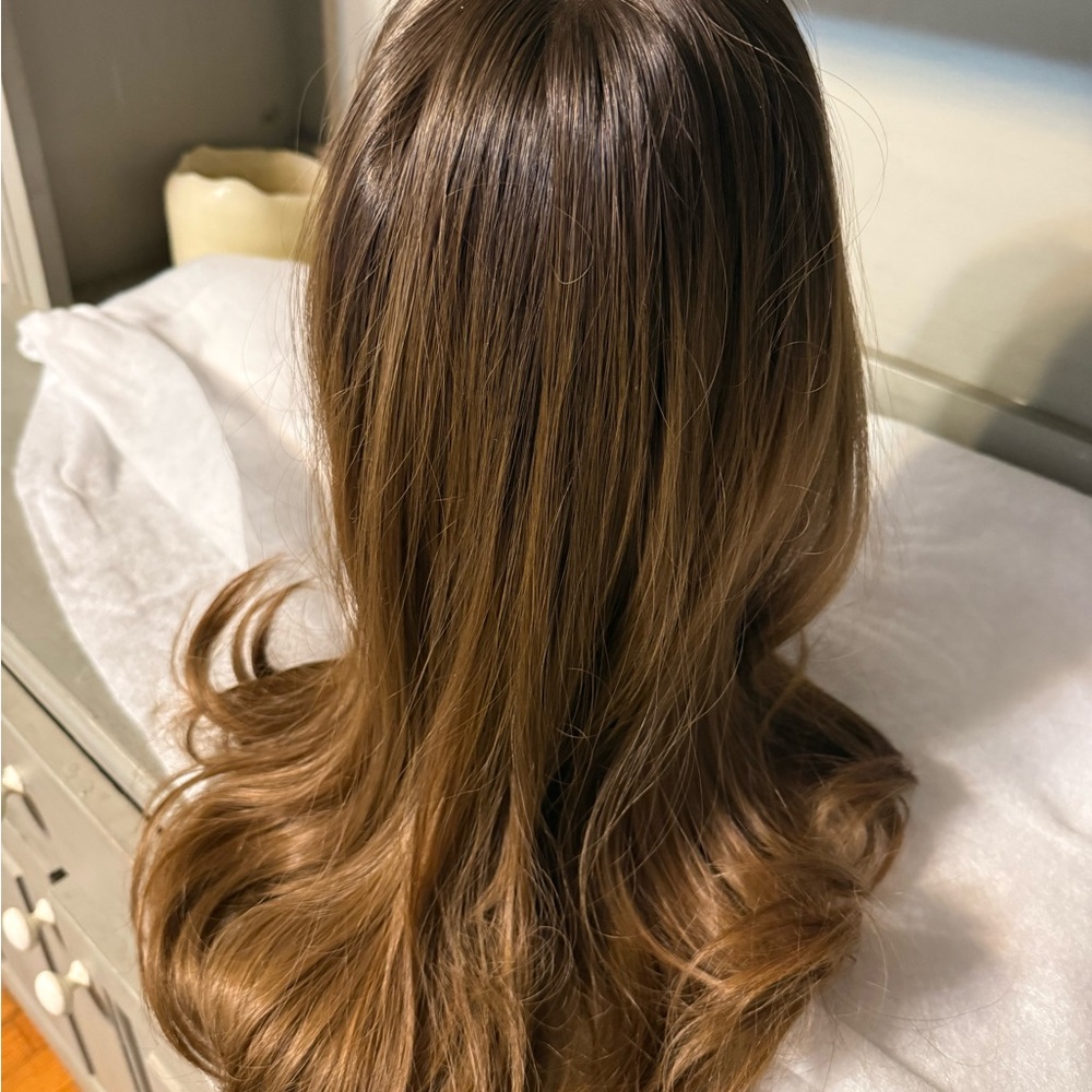 Luxurious Brown Hair Wig